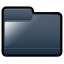 Generic Folder Black Icon 64x64 png